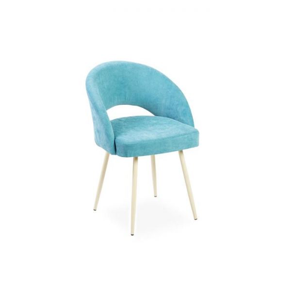 Стул Мирелла Инфинити 08 Бирюзовый/ Грейс металл  Бежевый