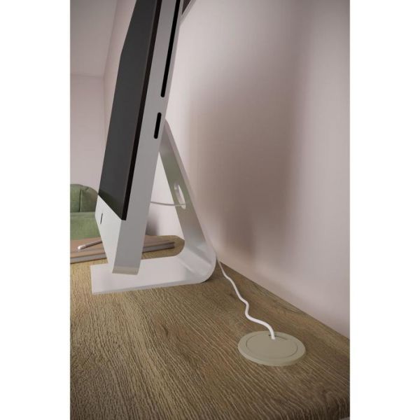 Компьютерный стол «Скилл», 900 ? 650 ? 740 мм, металл, МДФ, цвет дуб американский