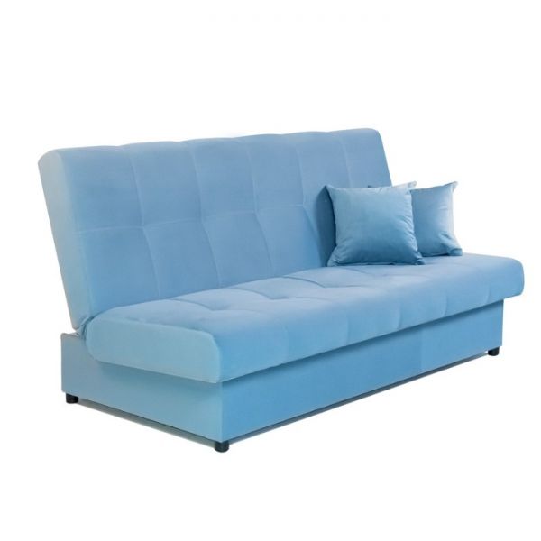 Диван «Веста», механизм книжка, ППУ, велюр, цвет бежевый