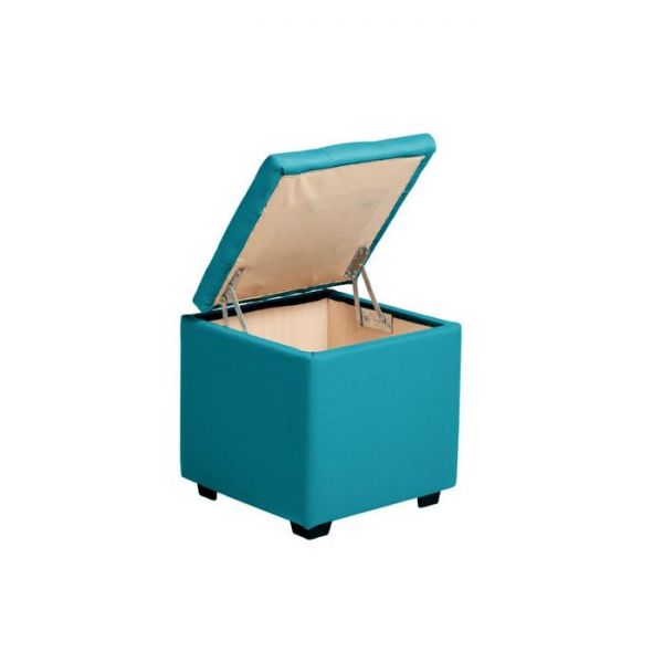 Пуф Бриг 400х400х430 Рогожка AZURE