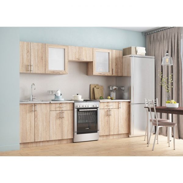 Шкаф напольный под мойку Легенда-10 500х470х820 Дуб сонома