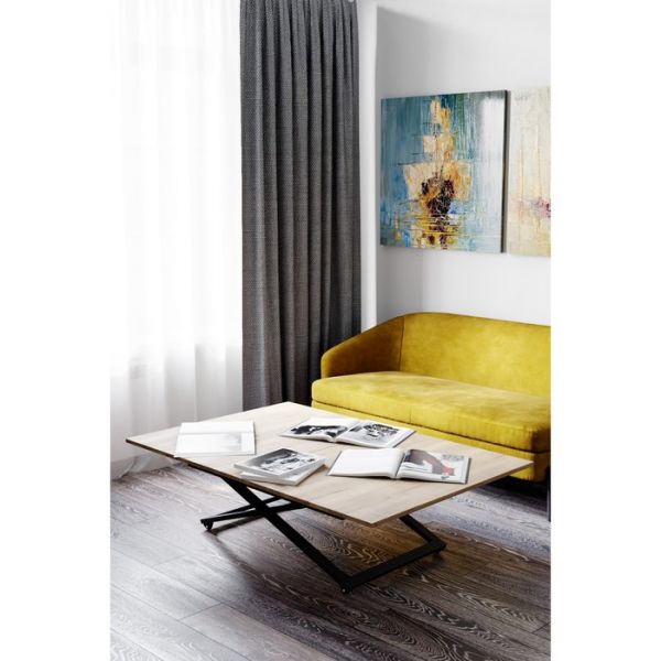 Стол универсальный «Генри», 905 (1360) ? 680 (905) ? 765 (400) мм, цвет белый премиум