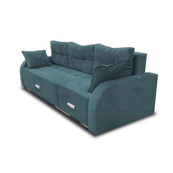 Диван трансформер «Милан», с выдвижным углом, пантограф, рогожка, цвет savana plus beige