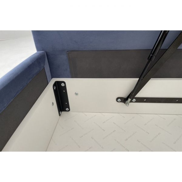 Тахта с орт. основанием + ПМ Альба 900х2000 топаз (велюр)