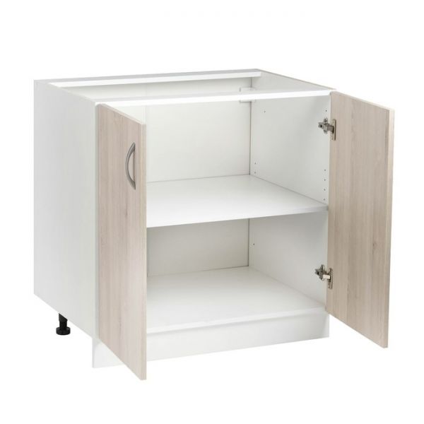 Шкаф напольный Комфорт 800х580х820 Сосна Аланд/Белый