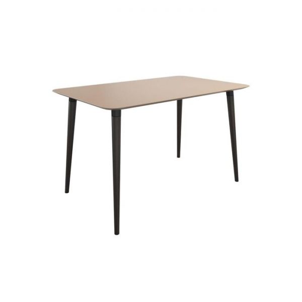 Стол обеденный Сканди-1 1200х750х750 белый/светлый лак