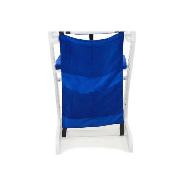 Карманы навесные на спинку стула Бельмарко "Усура синие"