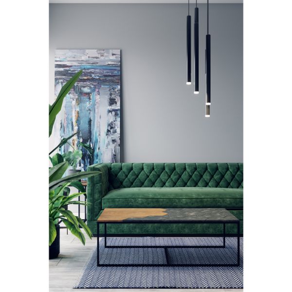 Стол журнальный «Китч», 1200 ? 600 ? 390 мм, цвет дуб американский / серый бетон