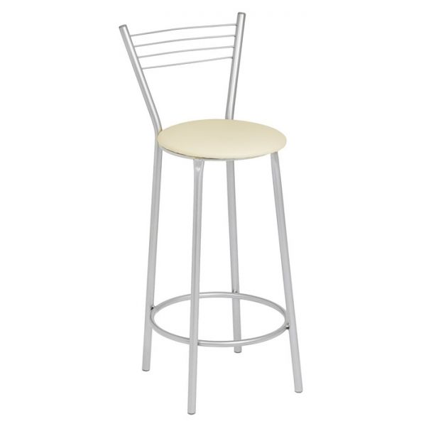 Стул барный,светло-бежевый
