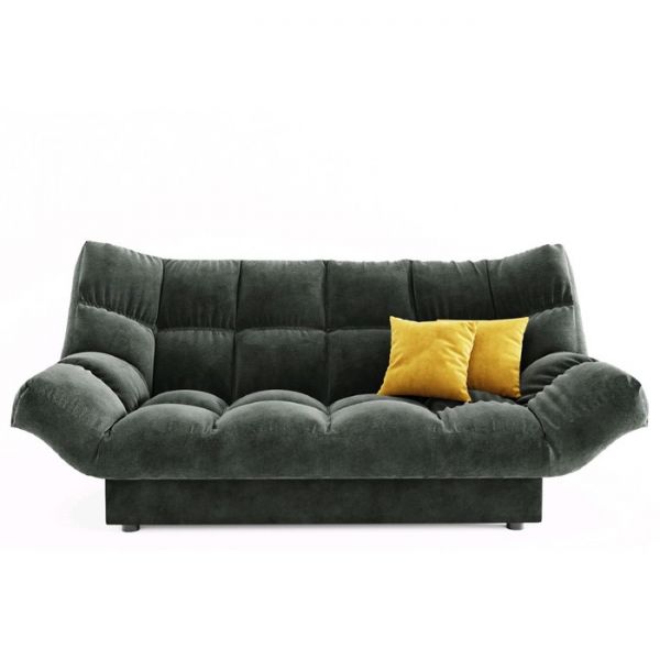 Диван прямой «Клик кляк», ППУ, механизм книжка, цвет селфи 01 / подушки селфи 03