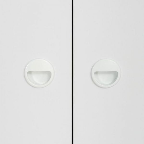 Шкаф для одежды Вуди 13.138, 860х497х2050, Белый/Дуб золотой