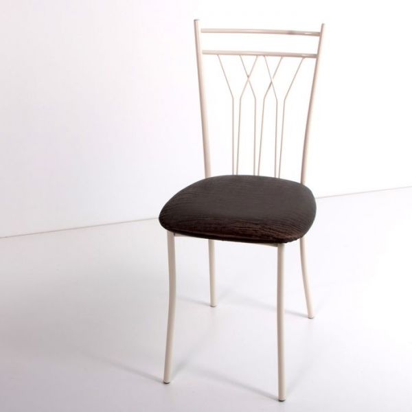 Стул на металлокаркасе Премьер СТ бежевый/фисташковый