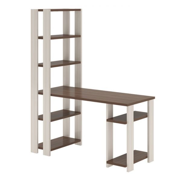 Компьютерный стол, 1400 ? 650 ? 1800 мм, цвет белый