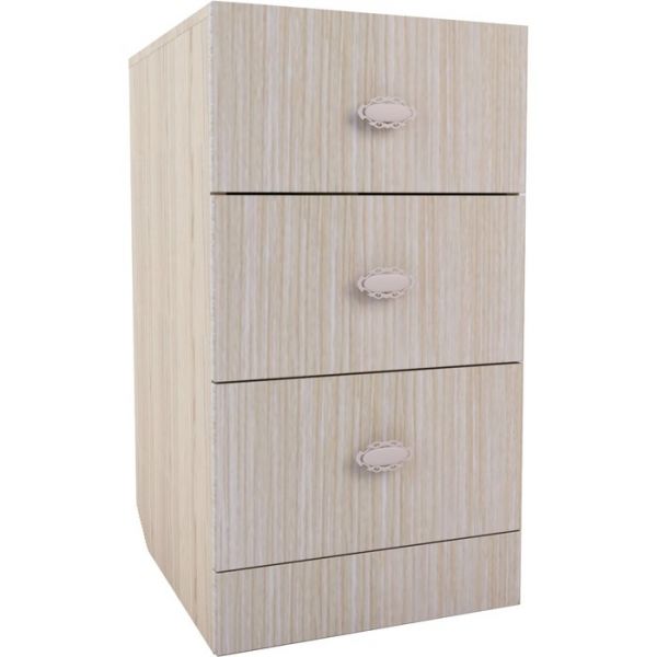 Тумба туалетного столика «Калипсо 12.2.1», 350 ? 412 ? 655 мм, цвет венге