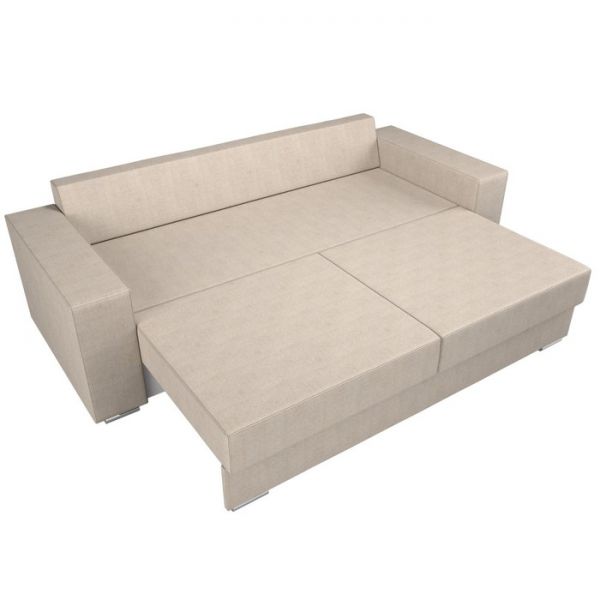 Прямой диван «Исланд», рогожка, цвет бежевый