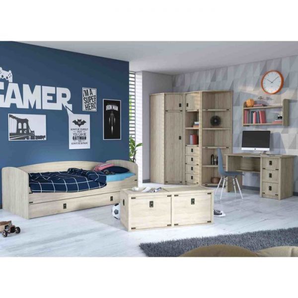 Стеллаж угловой «Валенсия», 520 ? 520 ? 2090 мм, цвет дуб сонома