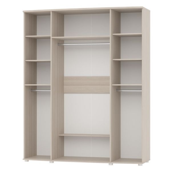 Шкаф 4х дверный АМЕЛИ Ясень шимо светлый