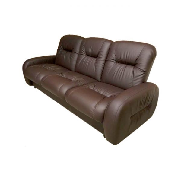 Диван «Бук П», обивка «флер эко милк»/«бора»