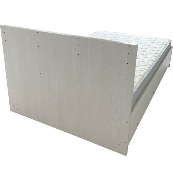 Кровать с ПМ «Азалия № 1200», 1200 ? 2000 мм, цвет бодега белый