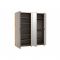 Шкаф 4-х ств Livorno НМ 013.58 Х, 2114х604х2200,10 26 Софт Графит, Дуб Бунратти