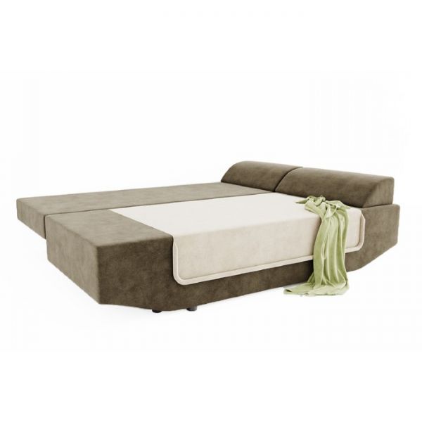 Диван прямой «Амаретто», ППУ, механизм еврокнижка, цвет селфи 01 / селфи 03