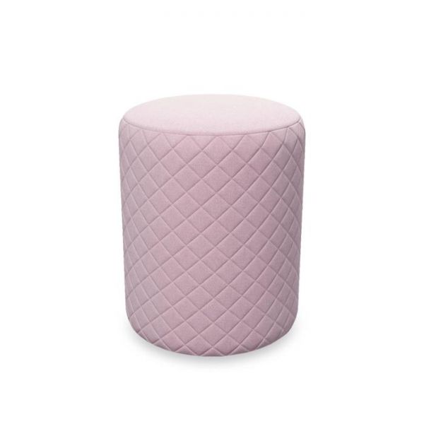 Пуф стёганый «Бриз», 410 ? 410 ? 450 мм, цвет бирюзовый