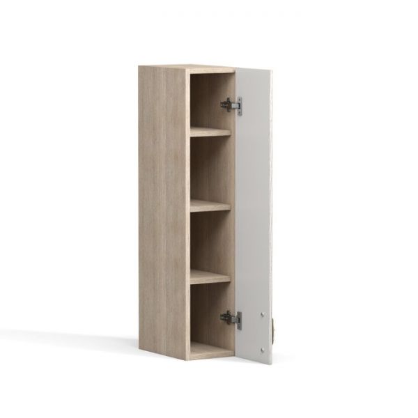 Шкаф навесной Анжелика 320х300х920  Дуб молочный/Ясень