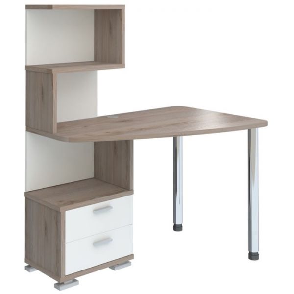 Стол СКМ-60, угол правый, 1200 ? 780 ? 1450 мм, цвет венге