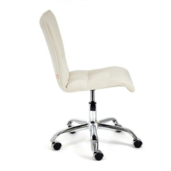 Кресло ZERO флок молочный 4