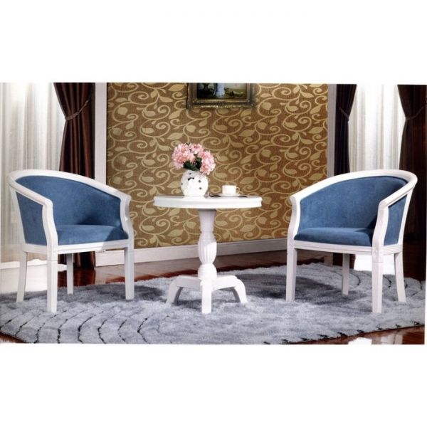 Кресло Р602, 630 х 480 х 760 мм, каркас массив гевеи, ткань рогожка F-12