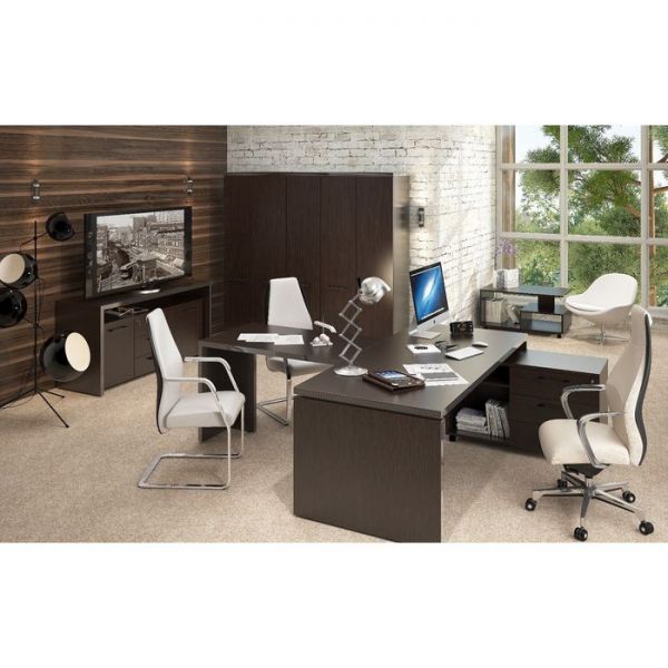 Стол руководителя TORR TCT 2220L, венге магия