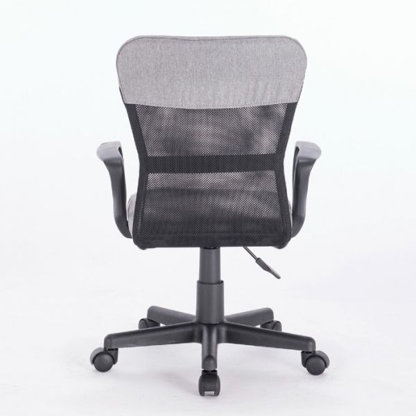 Кресло компактное BRABIX "Jet MG-315", с подлокотниками, серое