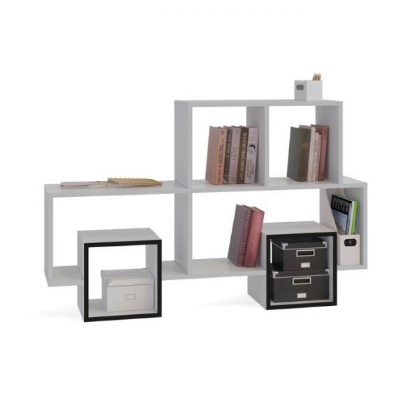 Настенная полка, 1200 ? 252 ? 771 мм, цвет белый