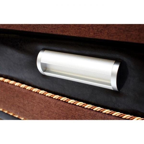 Диван прямой «Рим», еврокнижка, цвет монтана 036 / астор 560 / султан шоколад