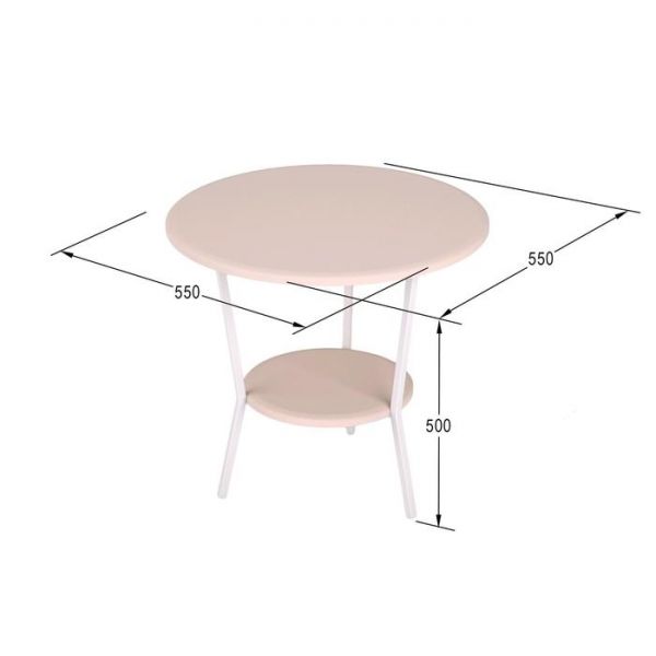 Стол журнальный «Шот», 550 ? 550 ? 500  мм, цвет базилик