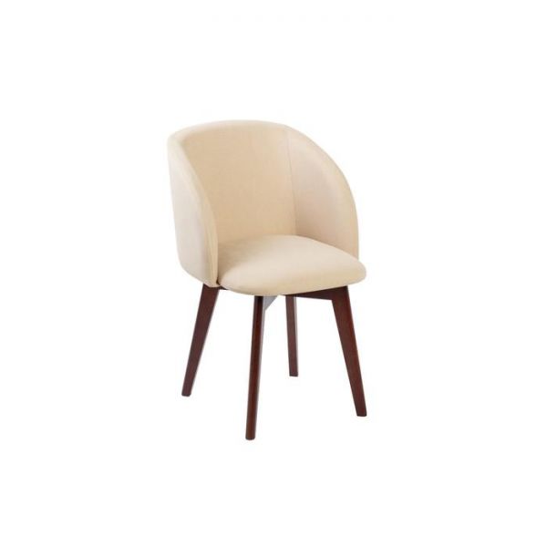 Стул Милли Канада 03 микровелюр карамель/ Компакт массив черешня