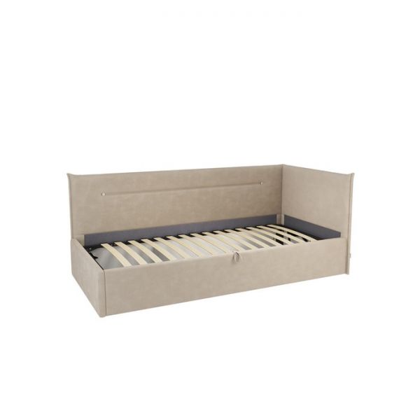 Тахта с орт. основанием + ПМ Альба 900х2000 капучино (велюр)