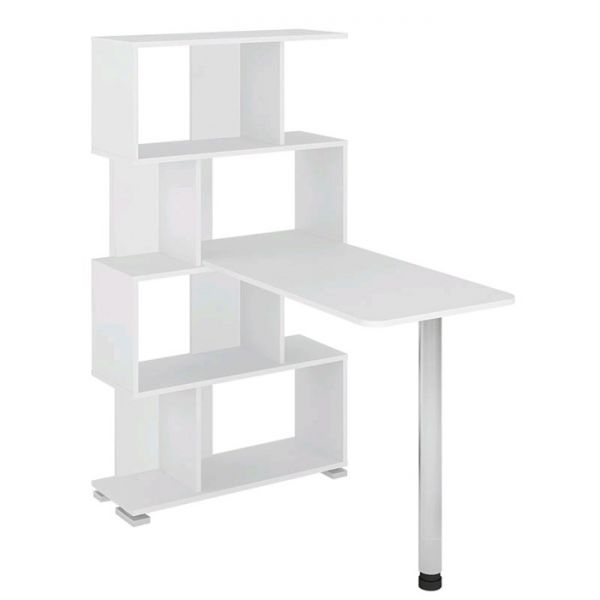 Стол-стеллаж «СЛ-5-4СТ», 750 ? 1099 ? 1395 мм, цвет венге / карамель / венге