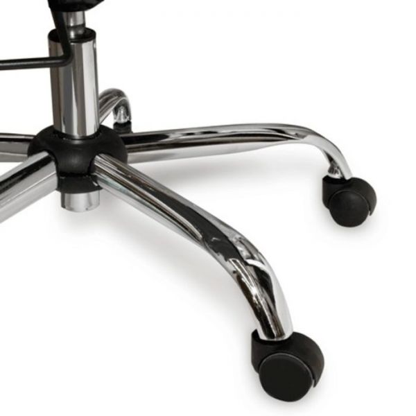 Кресло офисное BRABIX Energy EX-509, рециклированная кожа, хром, бежевое