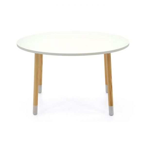 Детский стол Stumpa овал белый