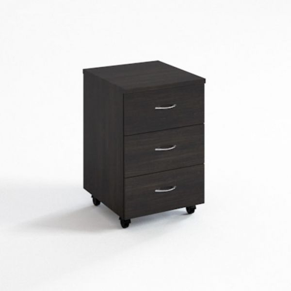 Тумба мобильная ТМ4.5, 425х450х590 мм, белый шагр