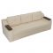 Диван прямой «Сенатор», механизм еврокнижка, экокожа, цвет бежевый