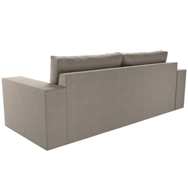 Прямой диван «Исланд», рогожка, цвет бежевый