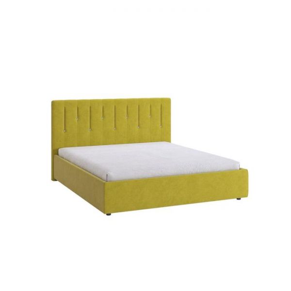 Каркас кровати Кристи-2 1600х2000 велюр персик