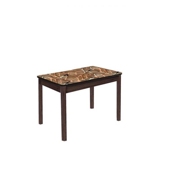 Стол раздвижной «Триумф», 1000(1350) ? 700 ? 750 мм, опоры хром, цвет венге / 400321657