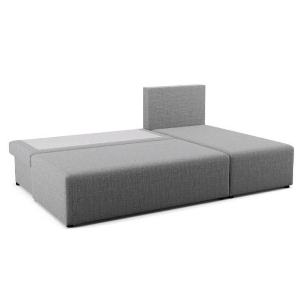 Угловой диван «Алиса», еврокнижка, бельевой ящик, ткань велюр, цвет vital aloe