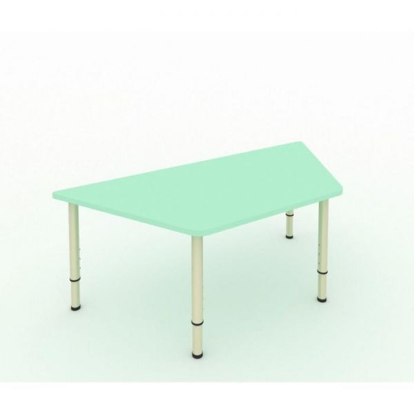 Стол-трапеция регулируемый, 1100 ? 500 ? 400 мм, группа 0-3, цвет розовый