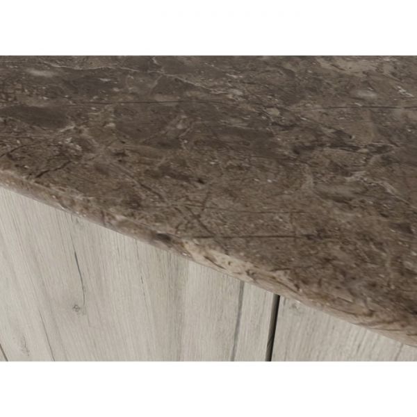 Кухонный гарнитур Равенна стандарт 1600х600 Венге/Алмабра темная/Дуб браун