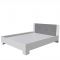 Кровать Nova с/м 1600х2000, 1634х2058х785, Белый/ Бетон