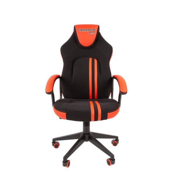 Игровое кресло "Chairman game" 26 черный/красный